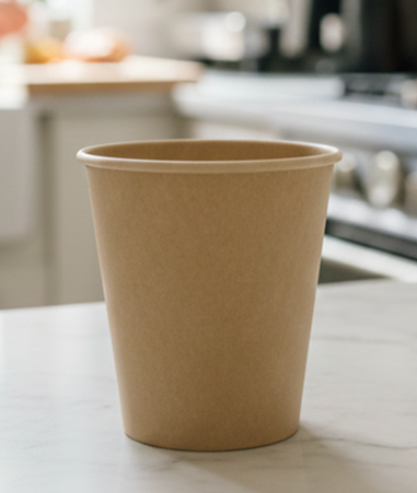 10oz Kraft Single Wall Cup