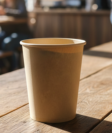 8oz Kraft Single Wall Cup