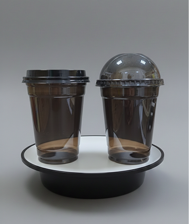 12oz  PP Black Cup
