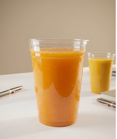 20oz Flat Shape PET Cup