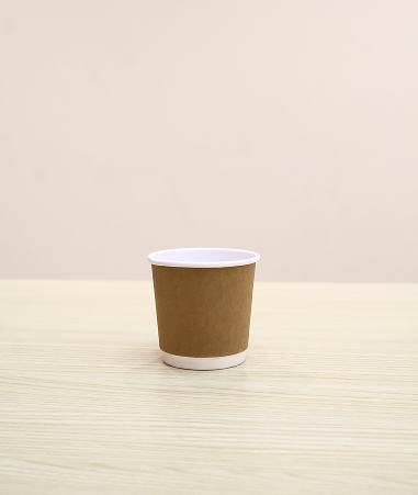 4oz Kraft Double wall Cup